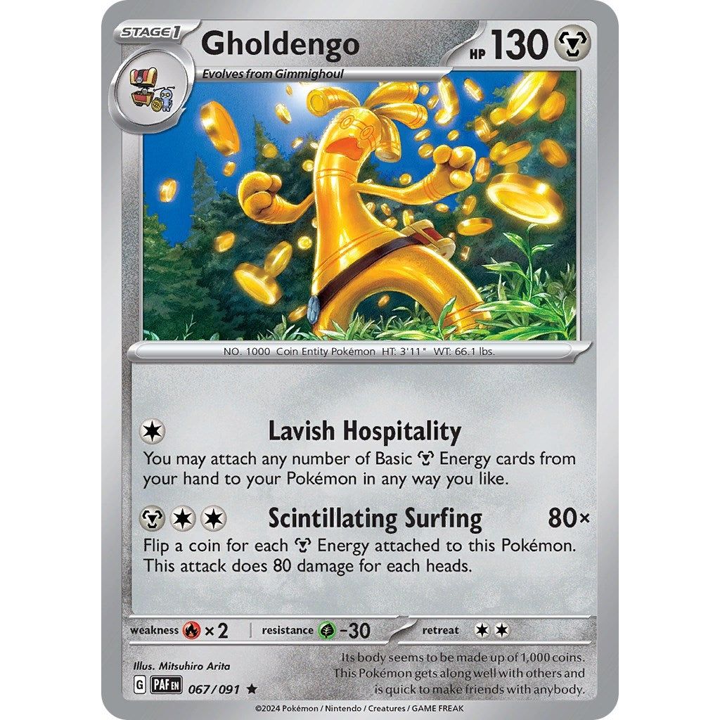 Image for Gholdengo (067/091) (PAF) - Pokemon