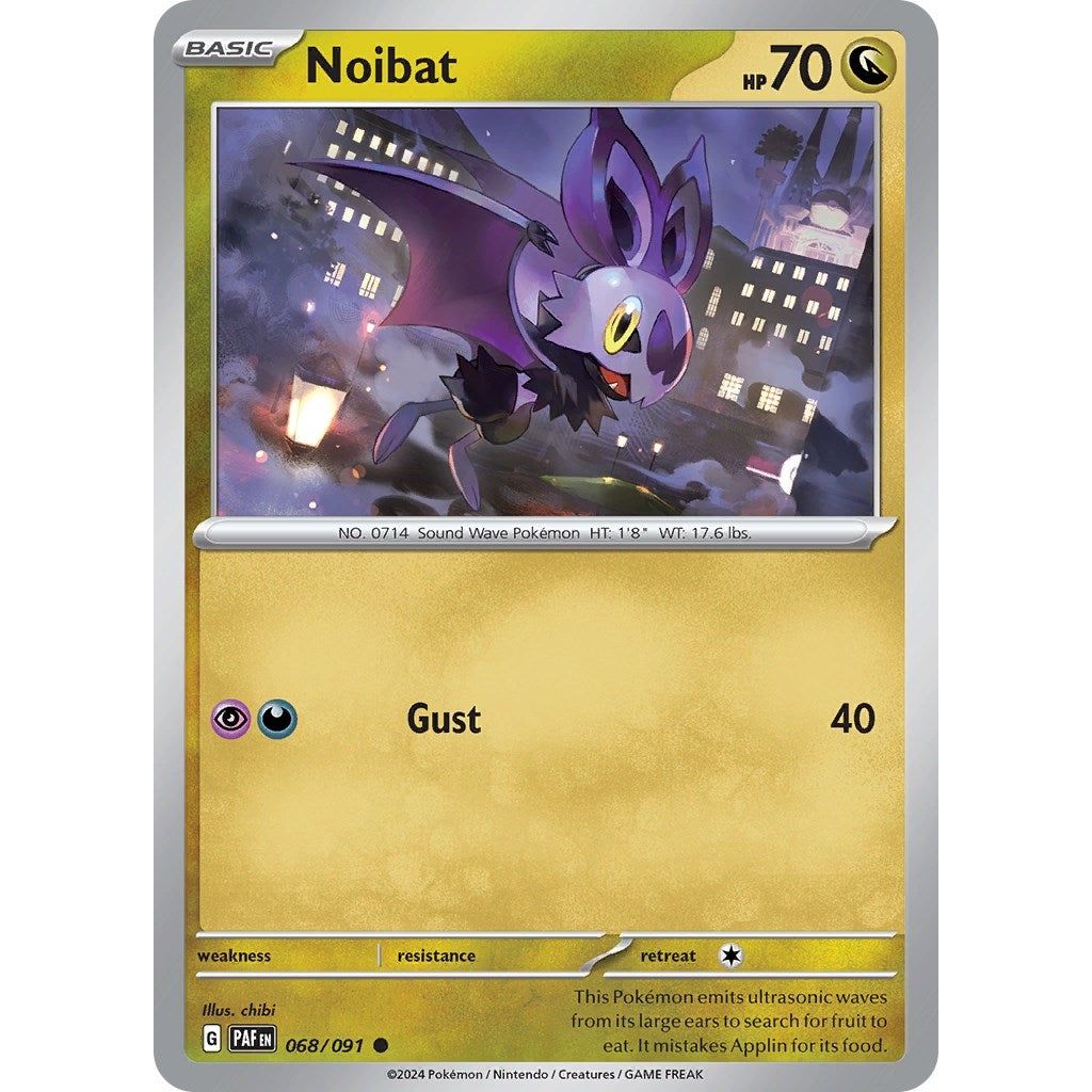 Image for Noibat (068/091) (PAF) - Pokemon