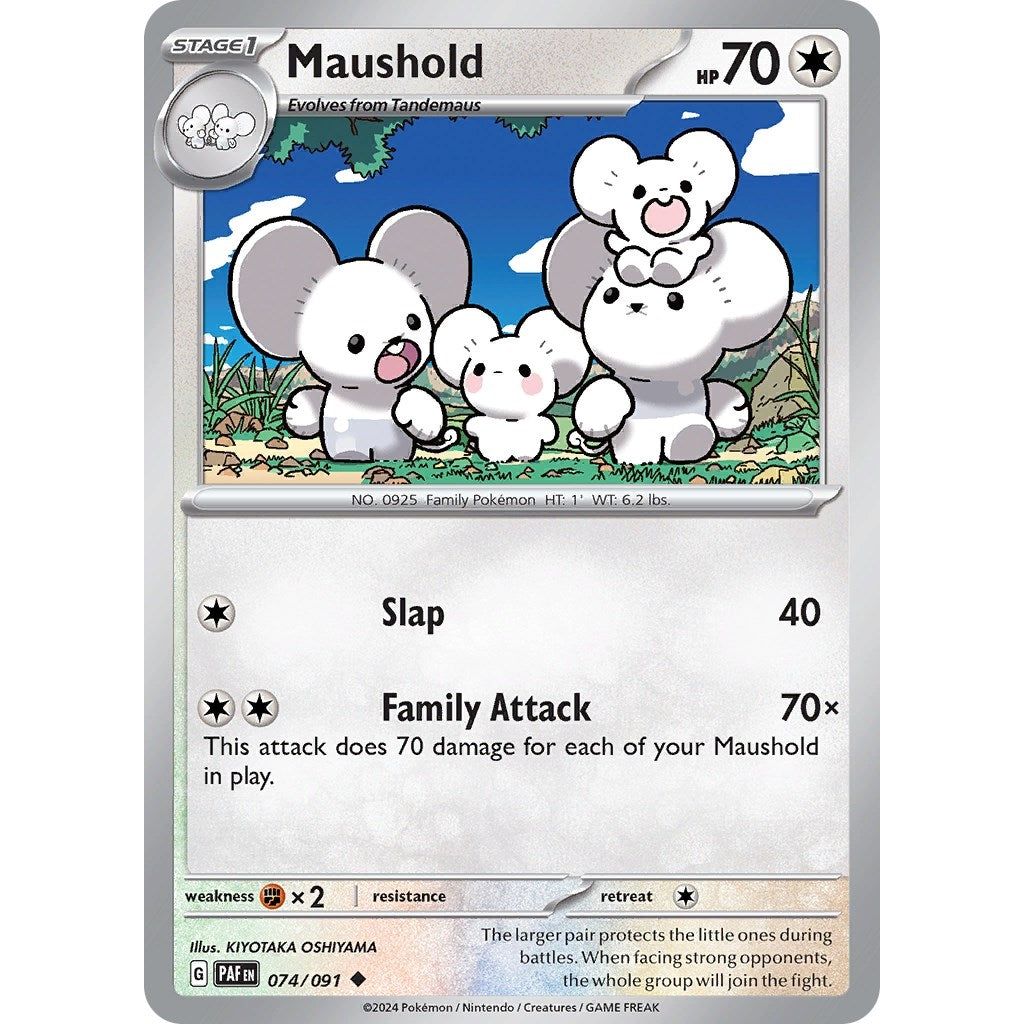 Image for Maushold (074/091) (PAF) - Pokemon