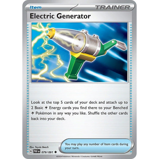 Image for Electric Generator (079/091) (PAF) - Pokemon
