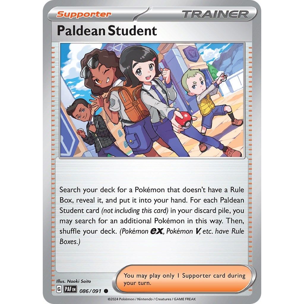 Image for Paldean Student (086/091) (PAF) - Pokemon