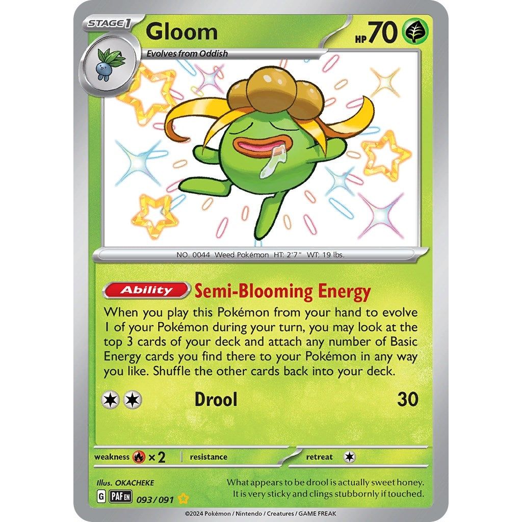 Image for Gloom (093/091) (PAF) - Pokemon
