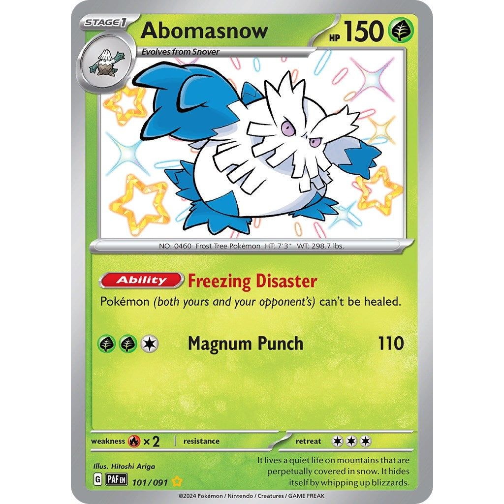 Image for Abomasnow (101/091) (PAF) - Pokemon