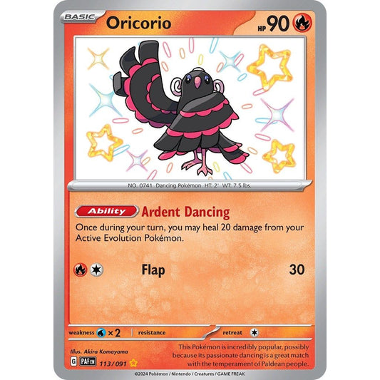 Image for Oricorio (113/091) (PAF) - Pokemon