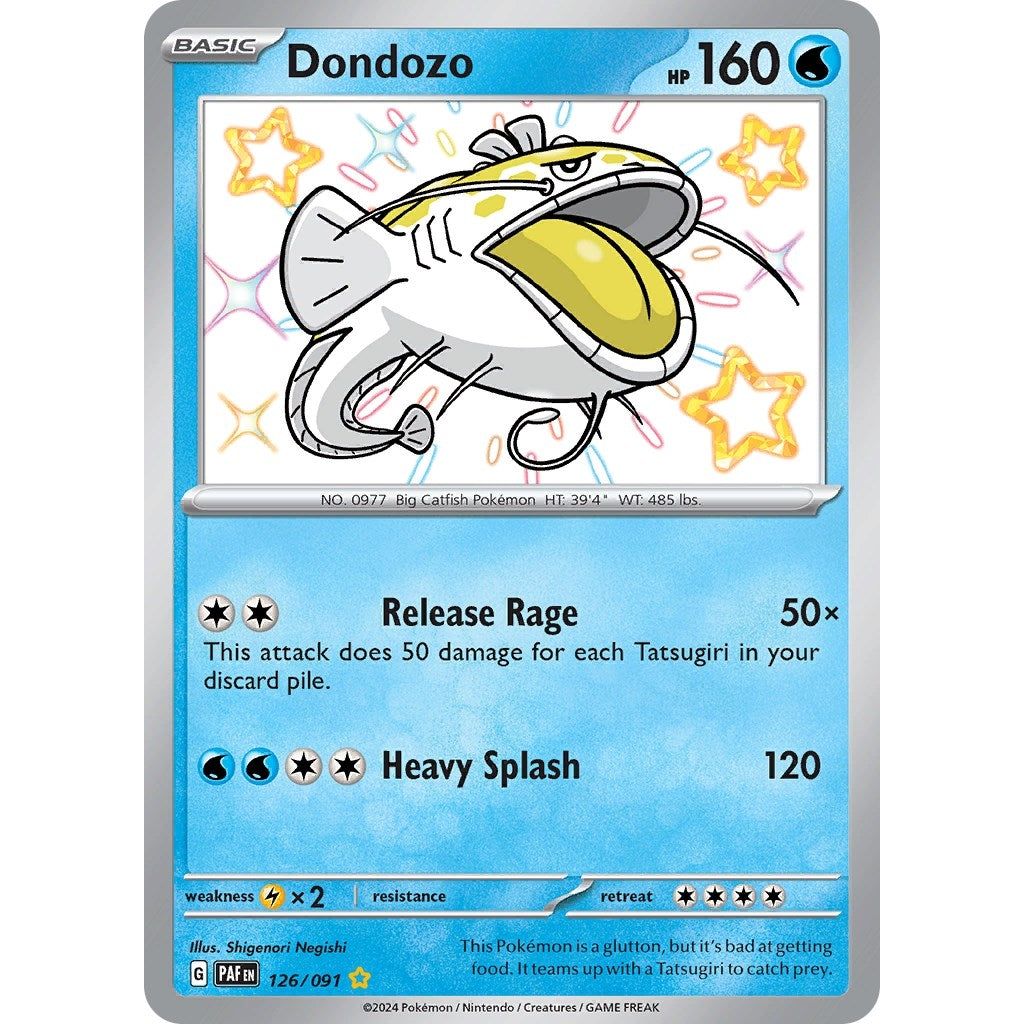 Image for Dondozo (126/091) (PAF) - Pokemon