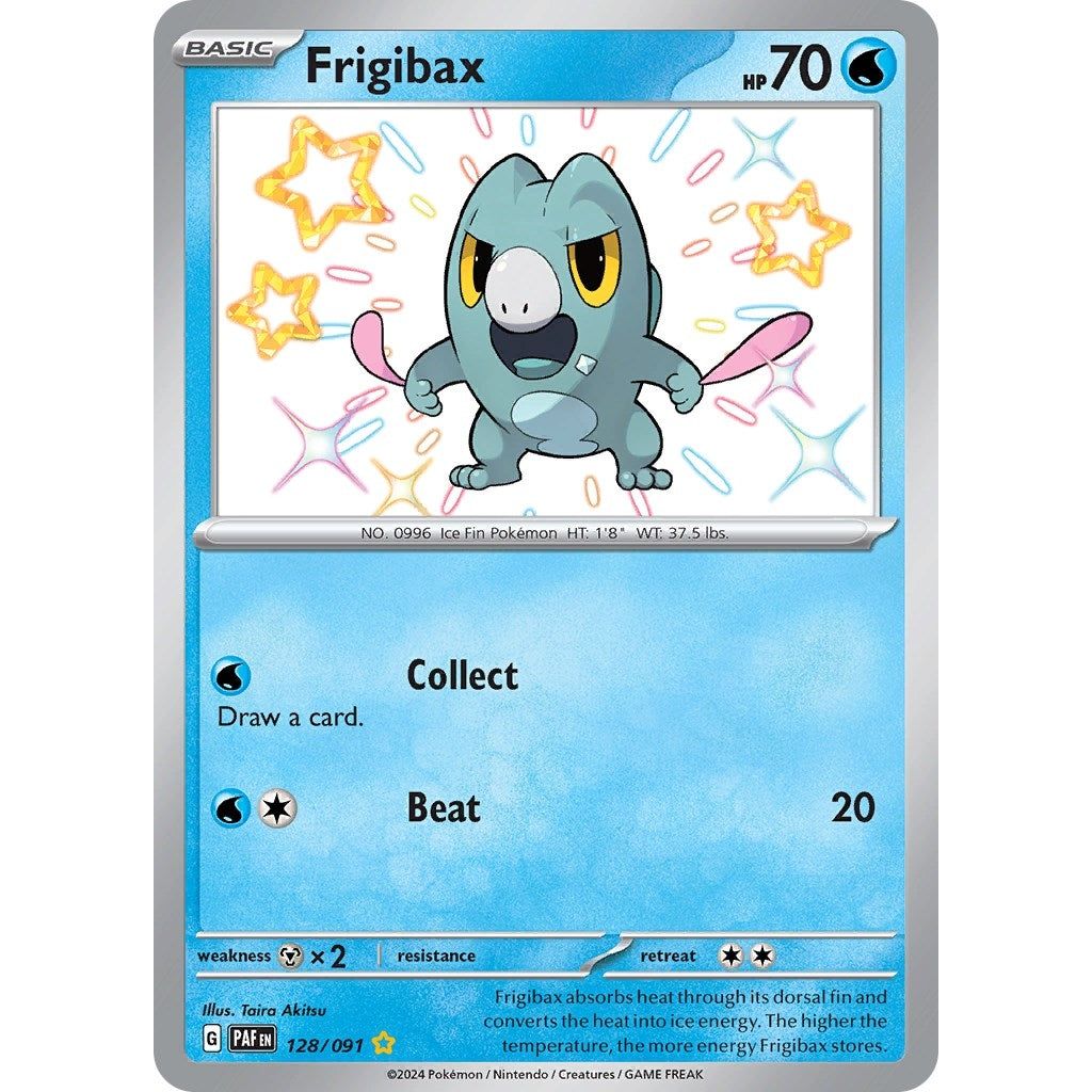 Image for Frigibax (128/091) (PAF) - Pokemon