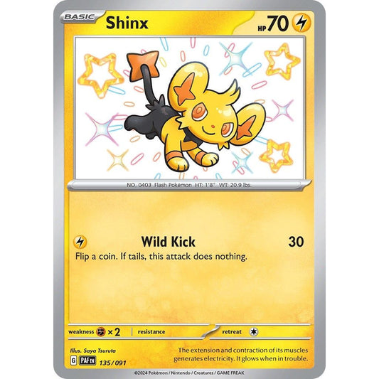 Image for Shinx (135/091) (PAF) - Pokemon