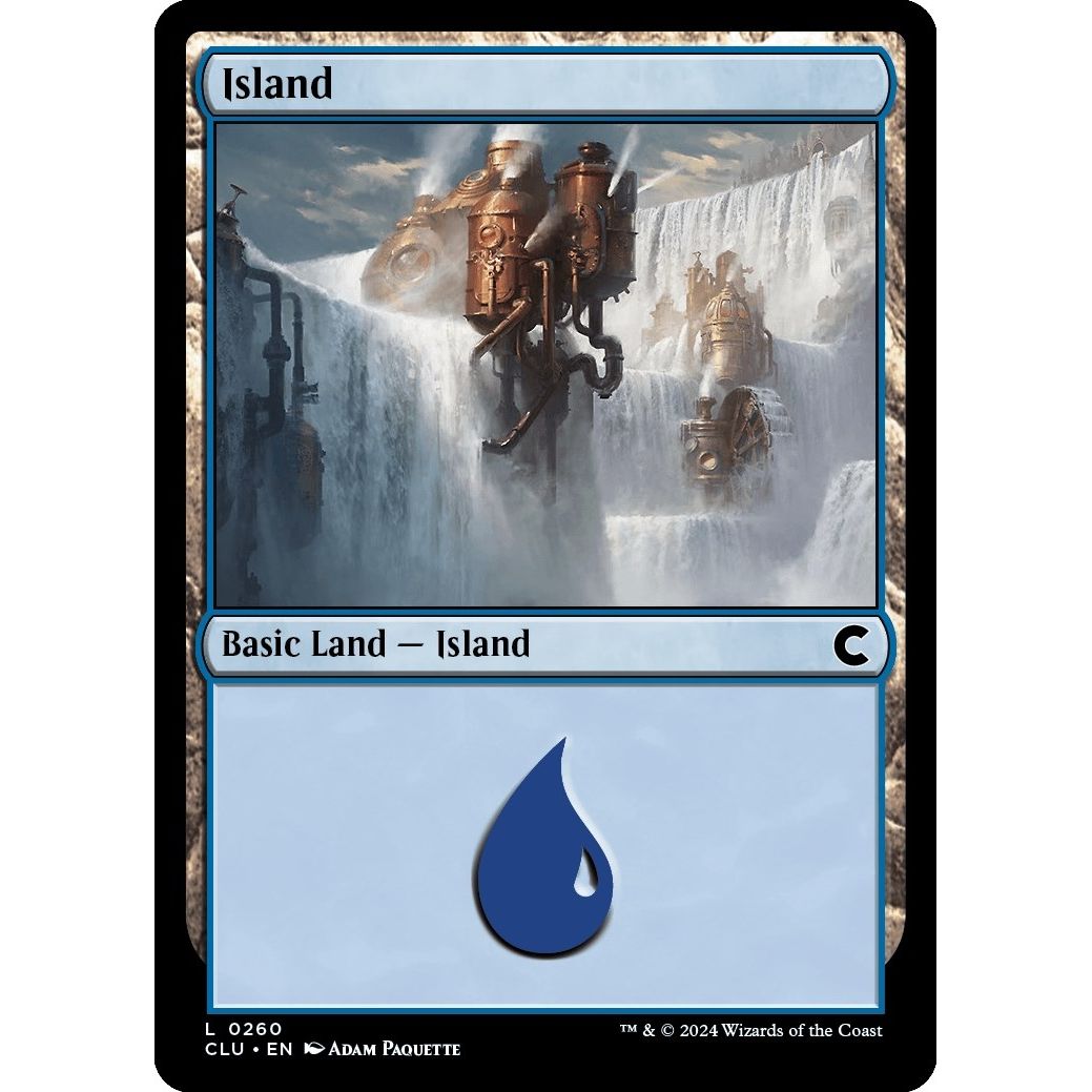 Image for Island (0260) (260) (CLU) - Magic: The Gathering
