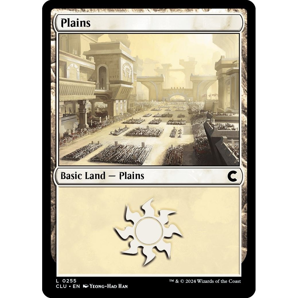 Image for Plains (0255) (255) (CLU) - Magic: The Gathering