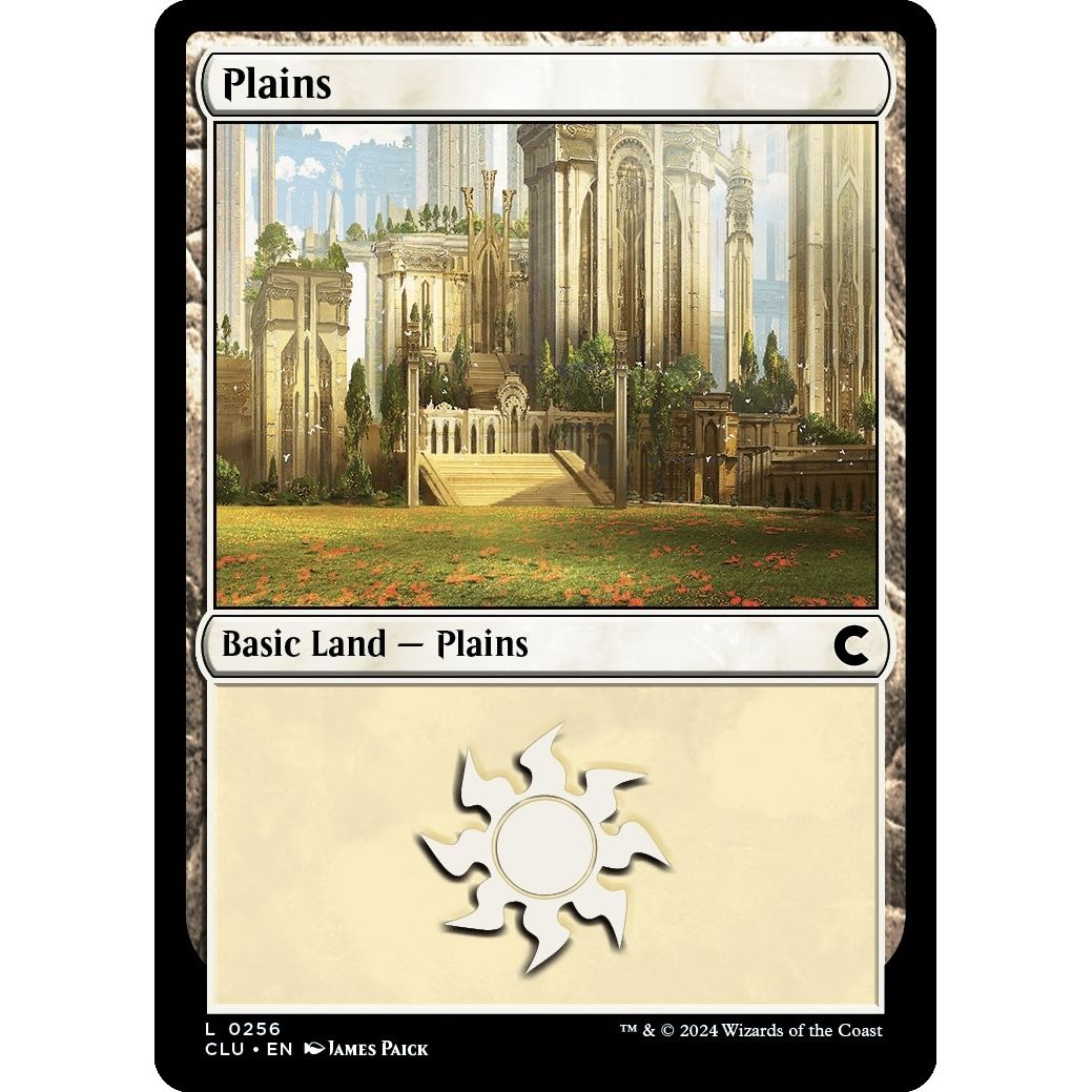 Image for Plains (0256) (256) (CLU) - Magic: The Gathering