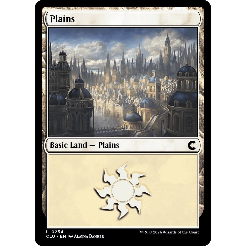 Image for Plains (0254) (254) (CLU) - Magic: The Gathering