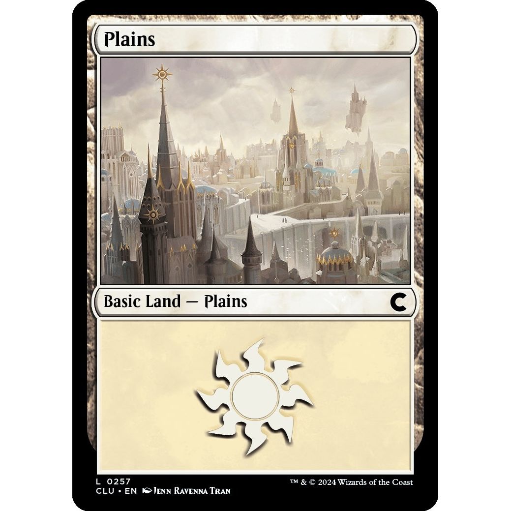 Image for Plains (0257) (257) (CLU) - Magic: The Gathering
