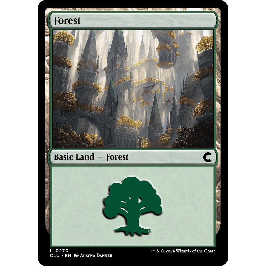 Image for Forest (0270) (270) (CLU) - Magic: The Gathering