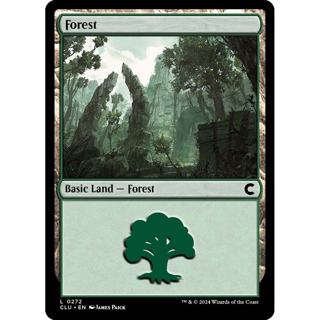 Image for Forest (0272) (272) (CLU) - Magic: The Gathering