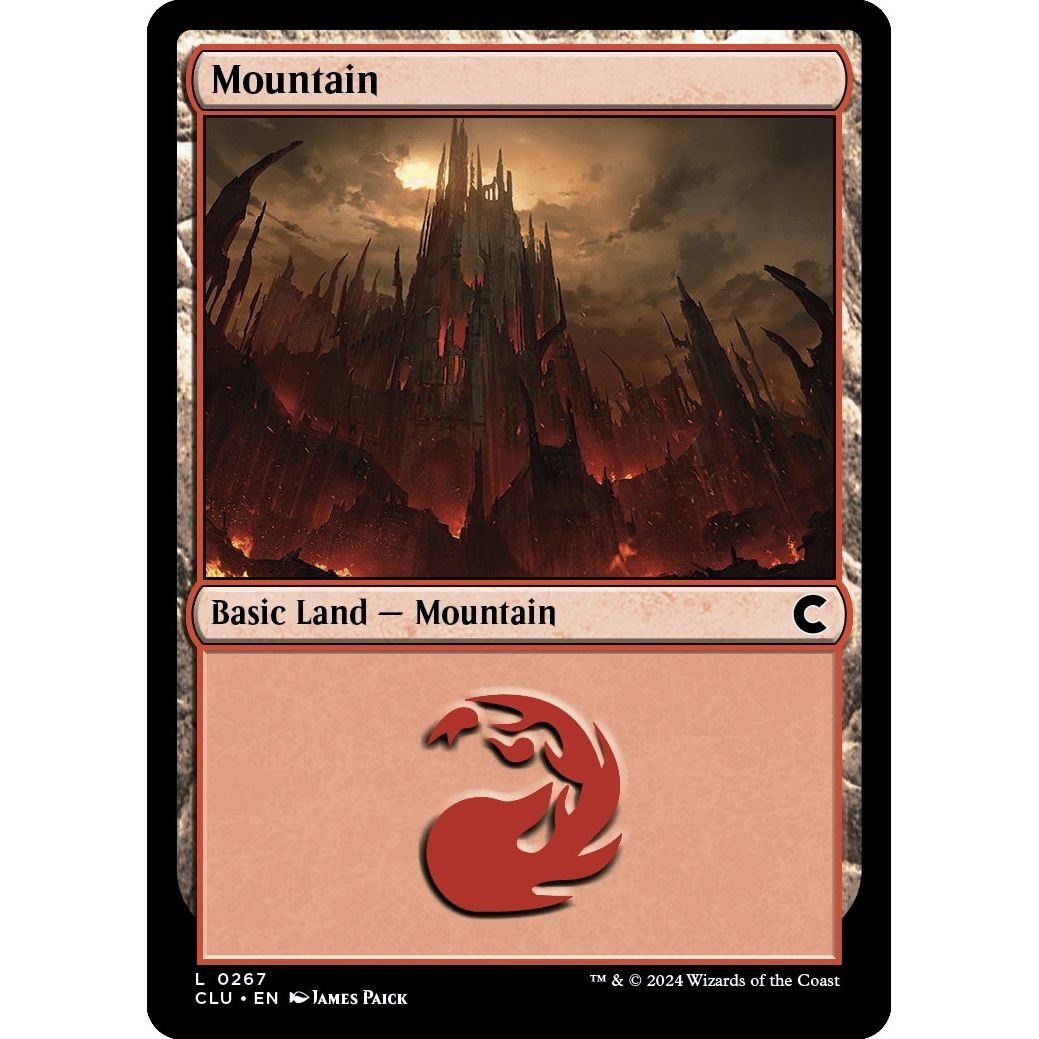 Image for Mountain (0267) (267) (CLU) - Magic: The Gathering