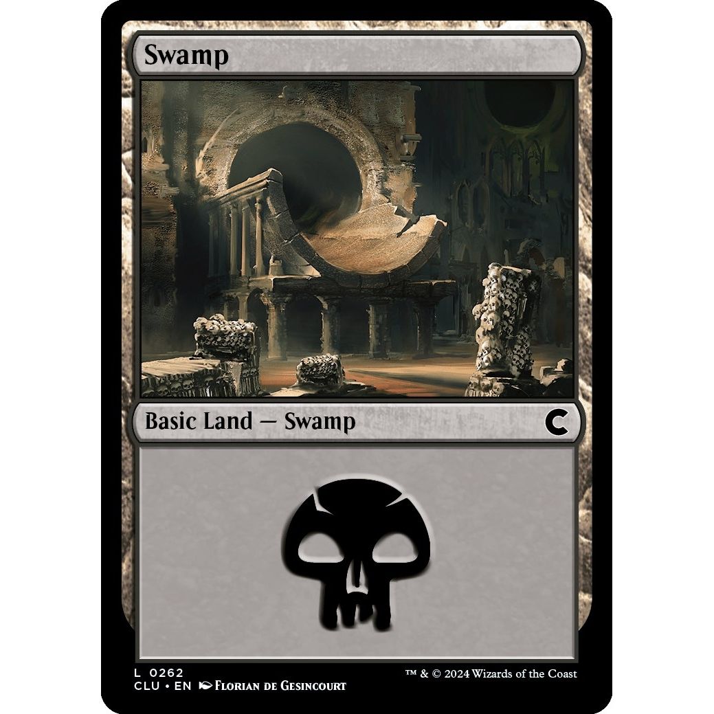 Image for Swamp (0262) (262) (CLU) - Magic: The Gathering