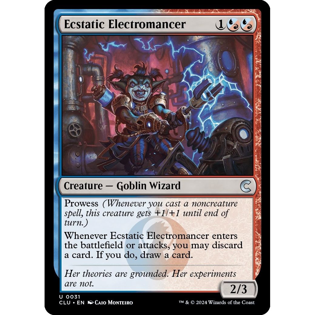 Image for Ecstatic Electromancer (31) (CLU) - Magic: The Gathering