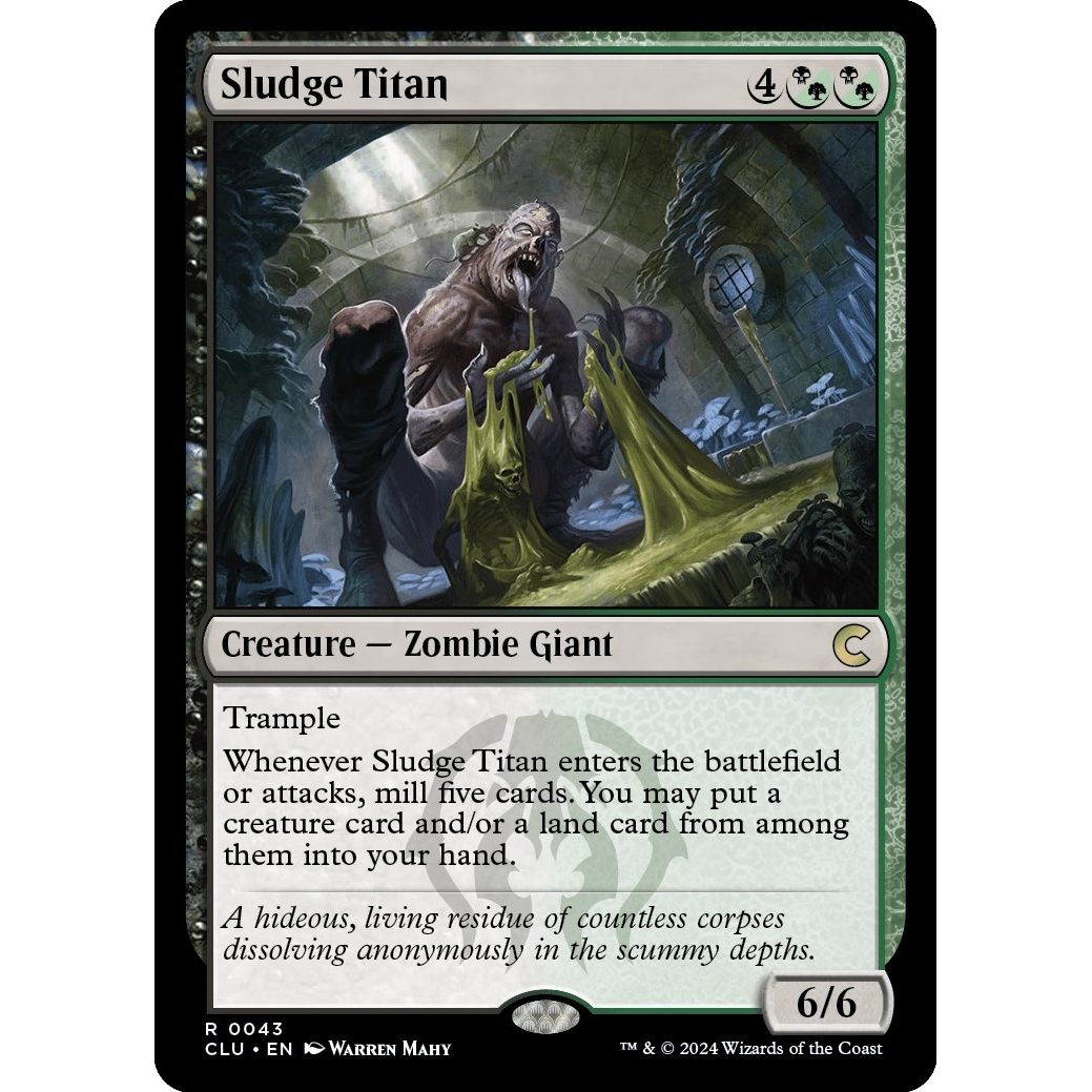 Image for Sludge Titan (43) (CLU) - Magic: The Gathering
