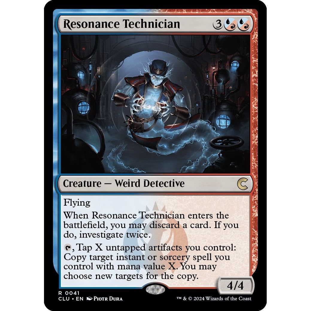 Image for Resonance Technician (41) (CLU) - Magic: The Gathering