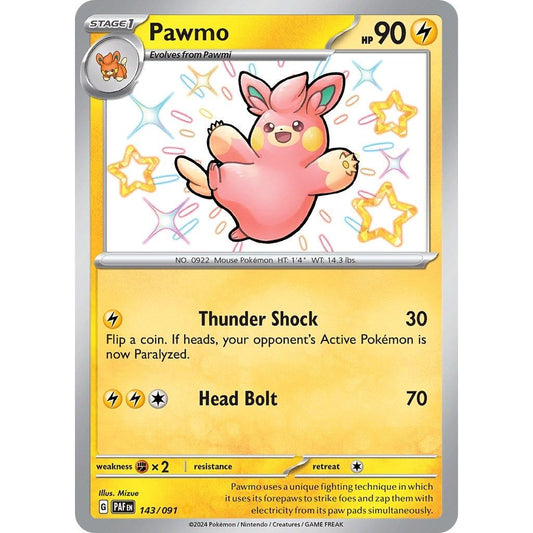 Image for Pawmo (143/091) (PAF) - Pokemon