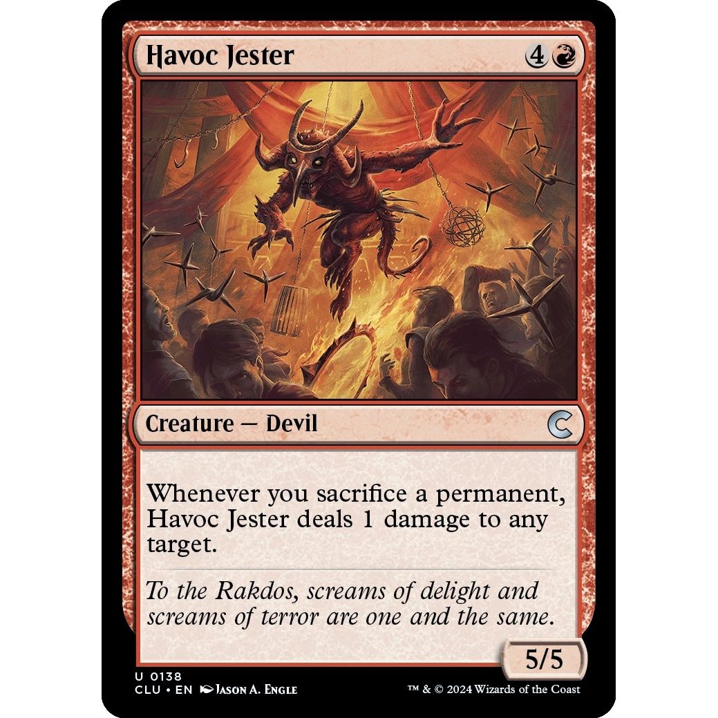 Image for Havoc Jester (138) (CLU) - Magic: The Gathering
