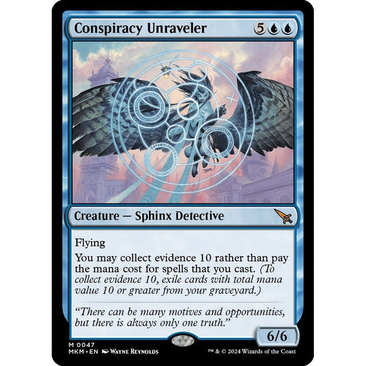 Image for Conspiracy Unraveler (47) (MKM) - Magic: The Gathering