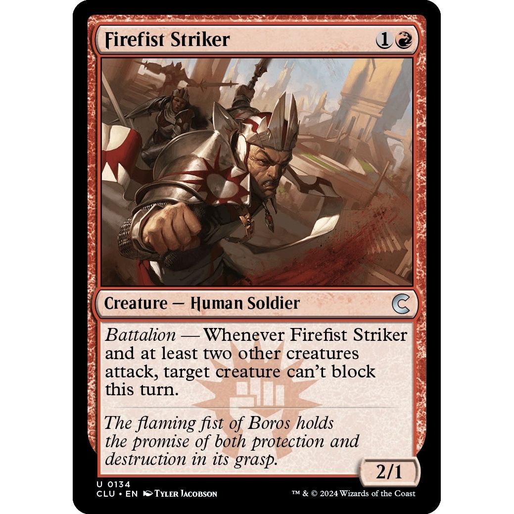Image for Firefist Striker (134) (CLU) - Magic: The Gathering