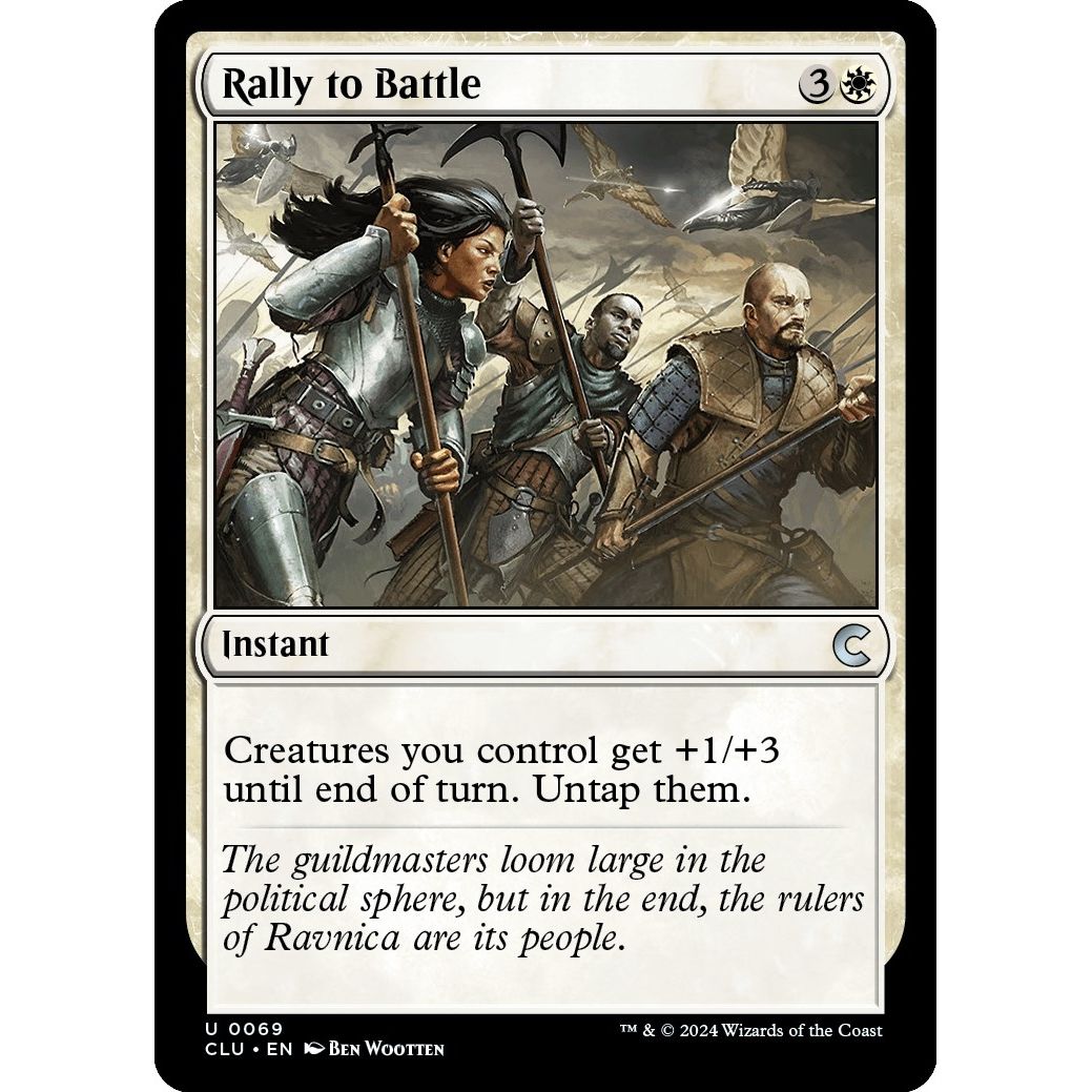 Image for Rally to Battle (69) (CLU) - Magic: The Gathering