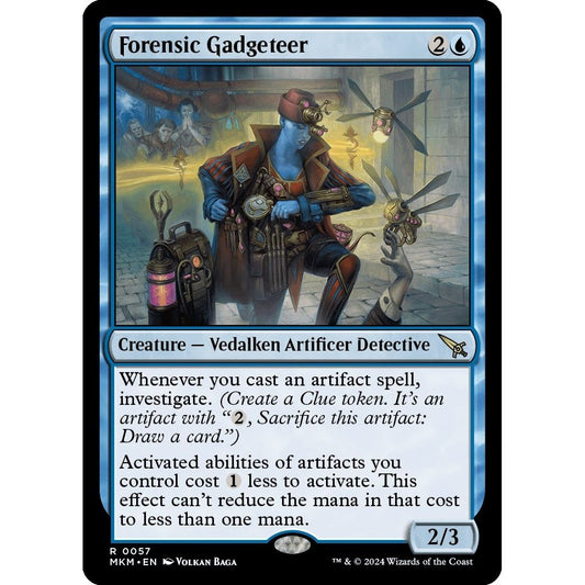 Image for Forensic Gadgeteer (57) (MKM) - Magic: The Gathering
