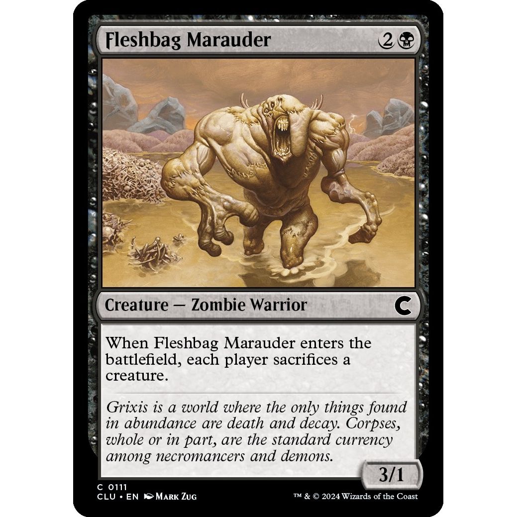 Image for Fleshbag Marauder (111) (CLU) - Magic: The Gathering