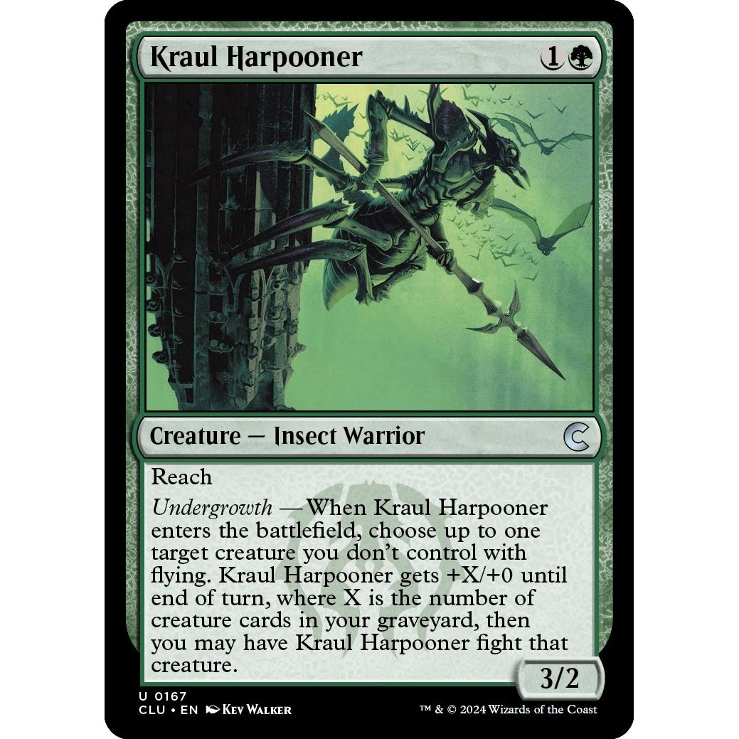 Image for Kraul Harpooner (167) (CLU) - Magic: The Gathering