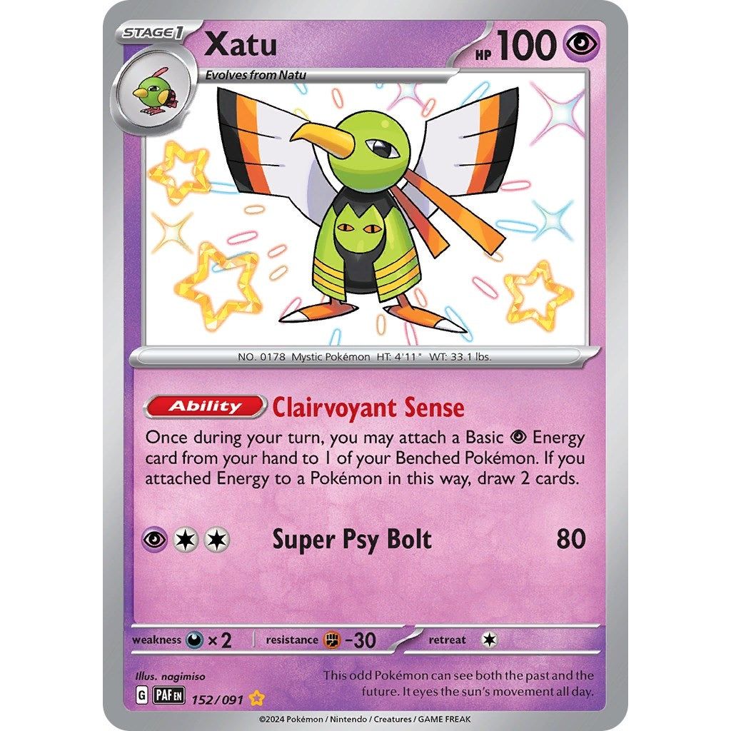 Image for Xatu (152/091) (PAF) - Pokemon