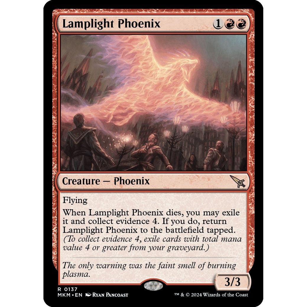 Image for Lamplight Phoenix (137) (MKM) - Magic: The Gathering