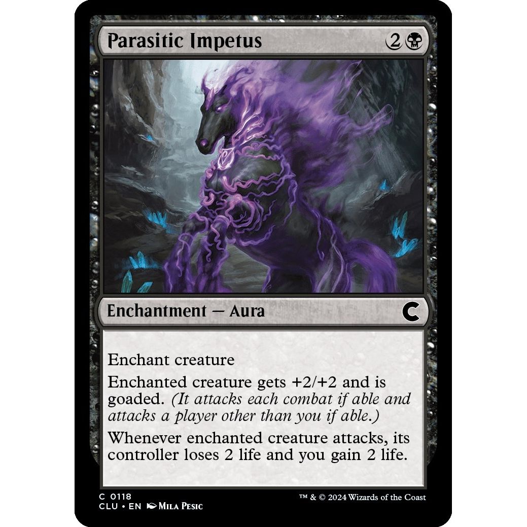 Image for Parasitic Impetus (118) (CLU) - Magic: The Gathering