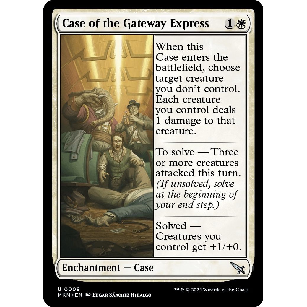 Image for Case of the Gateway Express (8) (MKM) - Magic: The Gathering