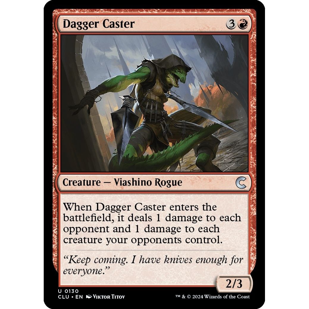 Image for Dagger Caster (130) (CLU) - Magic: The Gathering