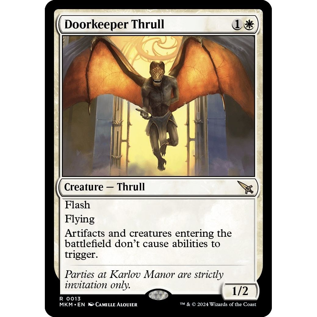 Image for Doorkeeper Thrull (13) (MKM) - Magic: The Gathering