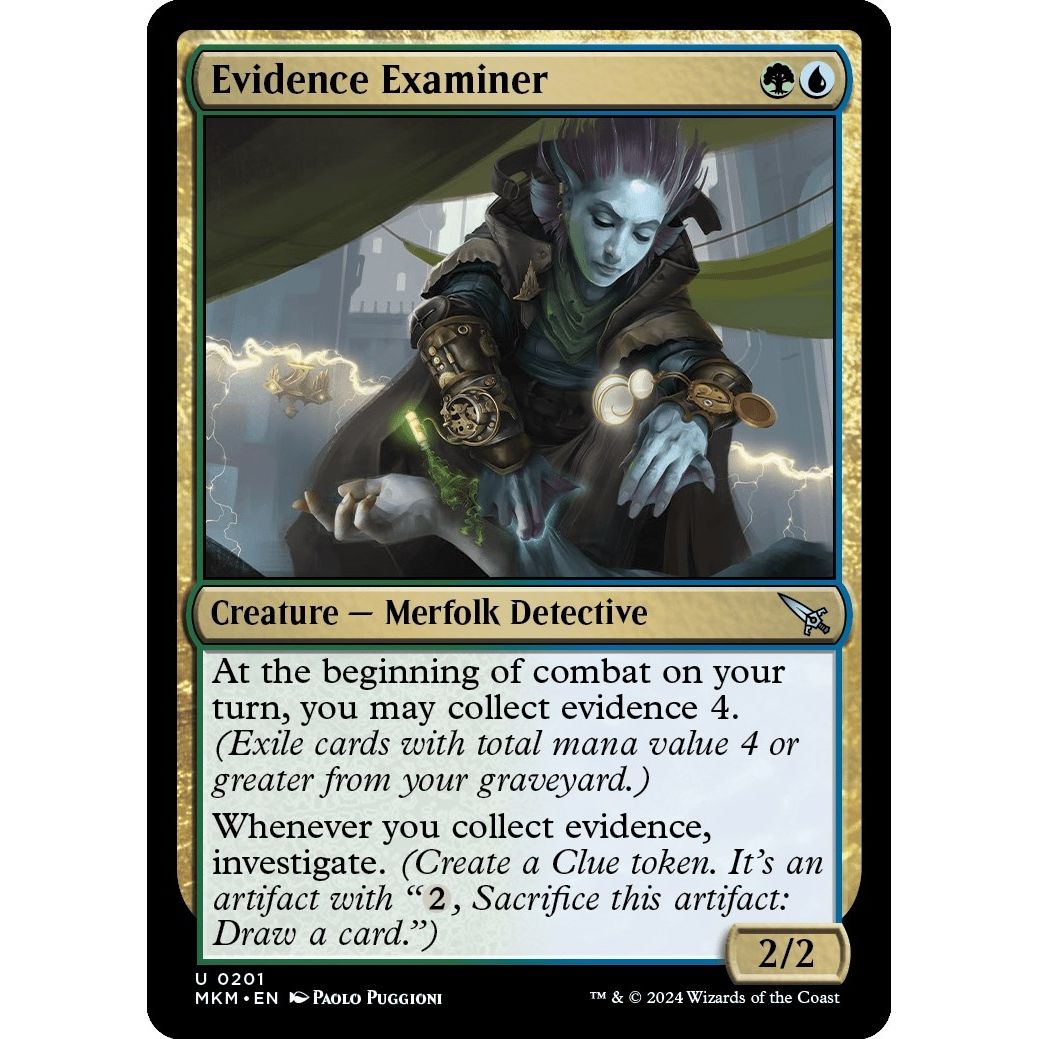 Image for Evidence Examiner (201) (MKM) - Magic: The Gathering