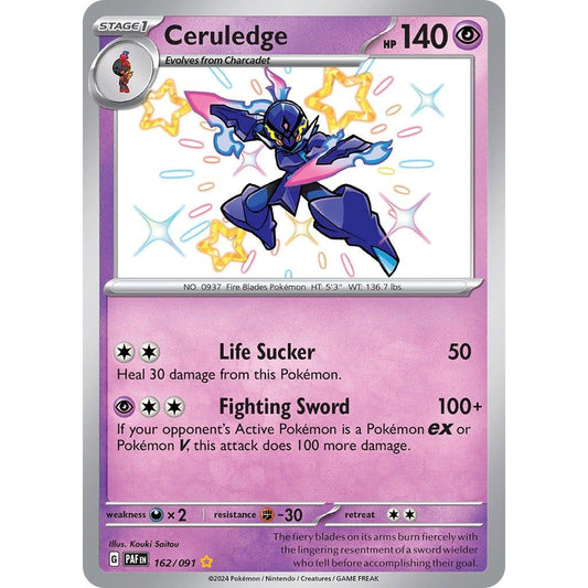 Image for Ceruledge (162/091) (PAF) - Pokemon