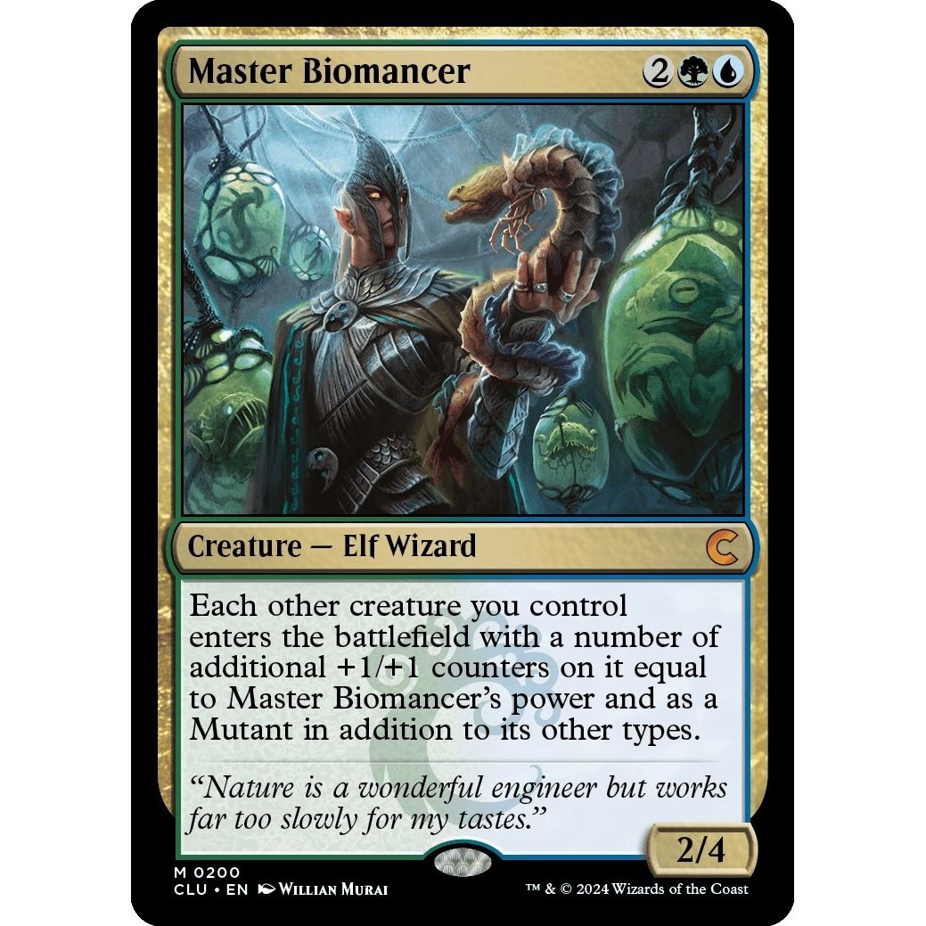 Image for Master Biomancer (200) (CLU) - Magic: The Gathering