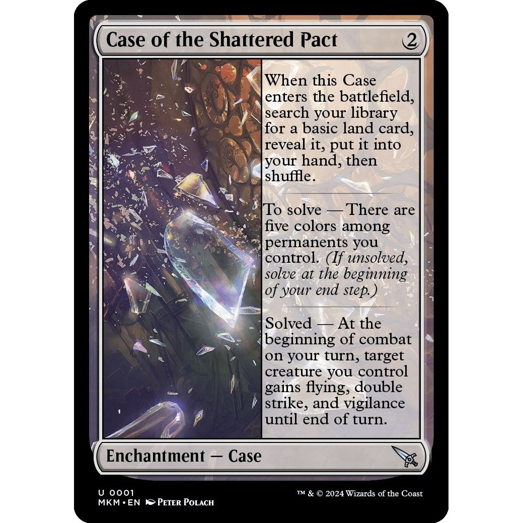 Image for Case of the Shattered Pact (1) (MKM) - Magic: The Gathering