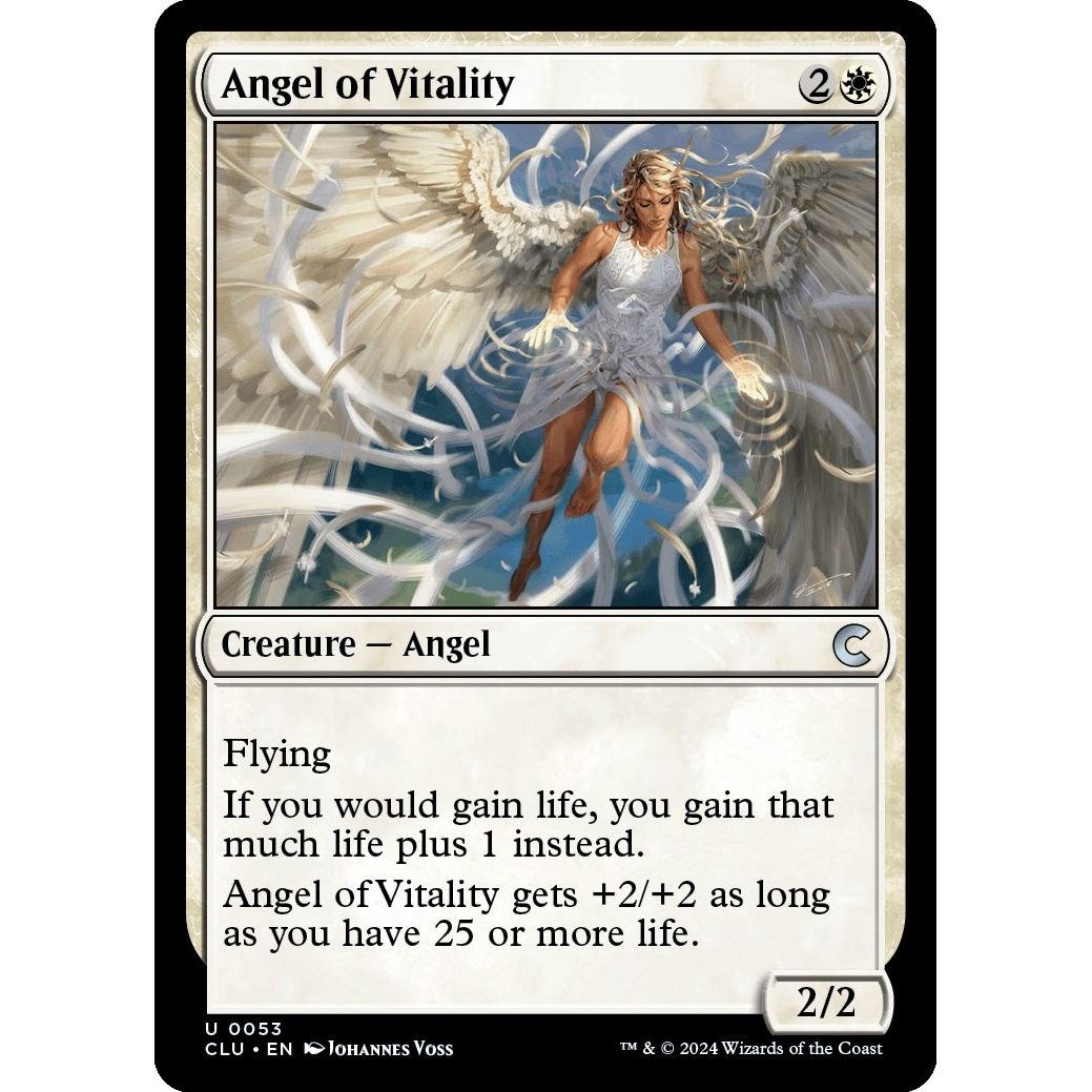 Image for Angel of Vitality (53) (CLU) - Magic: The Gathering