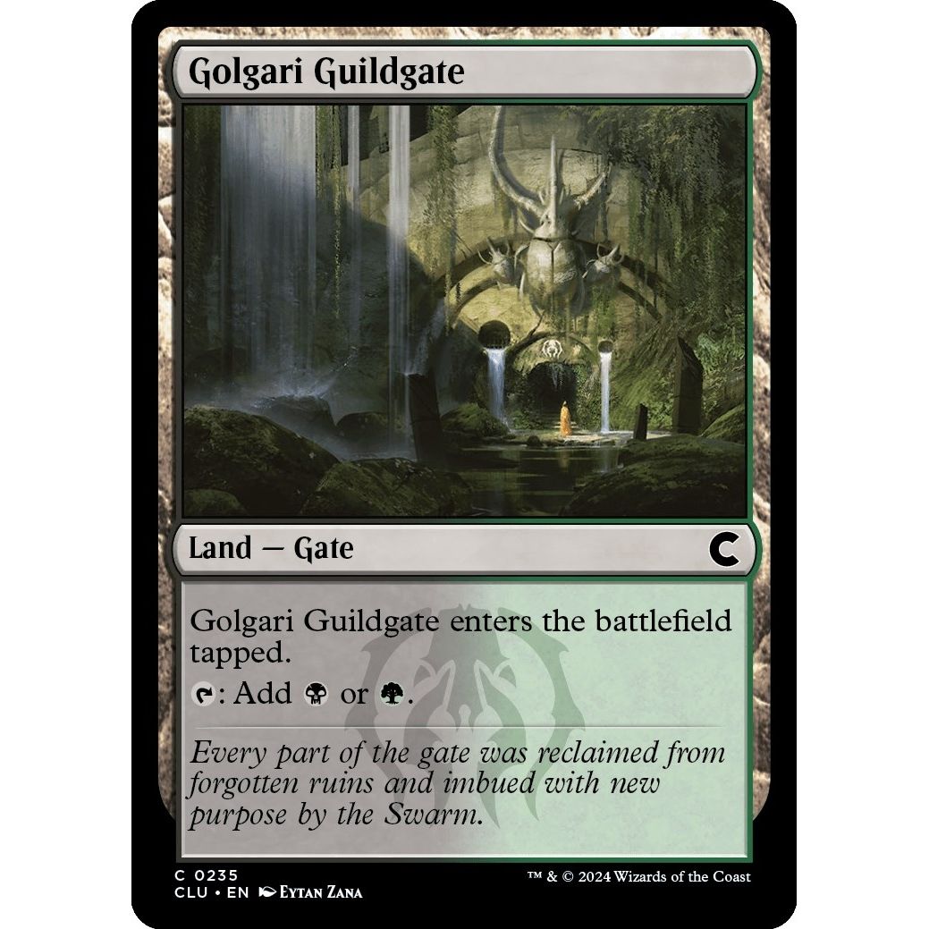 Image for Golgari Guildgate (235) (CLU) - Magic: The Gathering