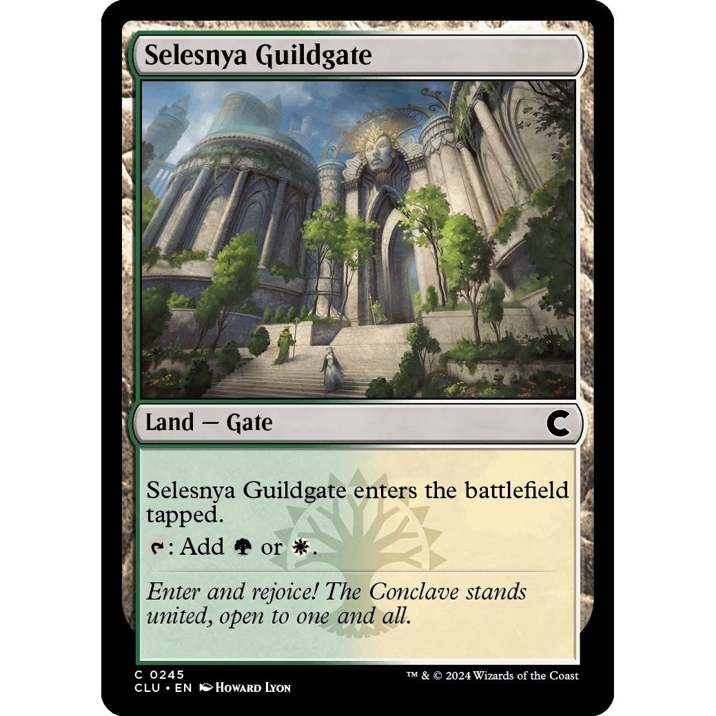 Image for Selesnya Guildgate (245) (CLU) - Magic: The Gathering