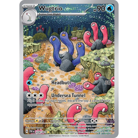 Image for Wugtrio (224/091) (PAF) - Pokemon