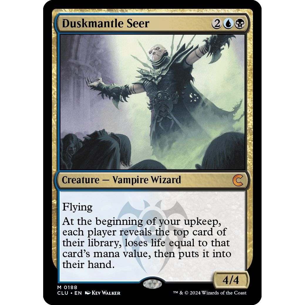 Image for Duskmantle Seer (188) (CLU) - Magic: The Gathering