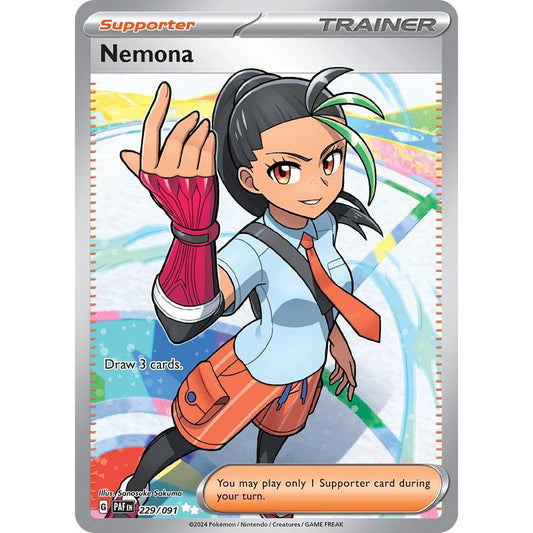 Image for Nemona (229/091) (PAF) - Pokemon