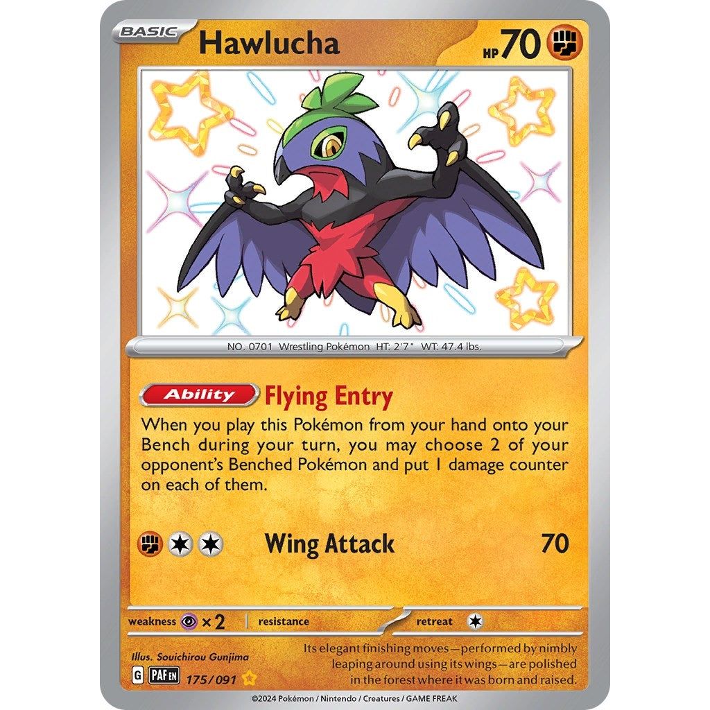 Image for Hawlucha (175/091) (PAF) - Pokemon