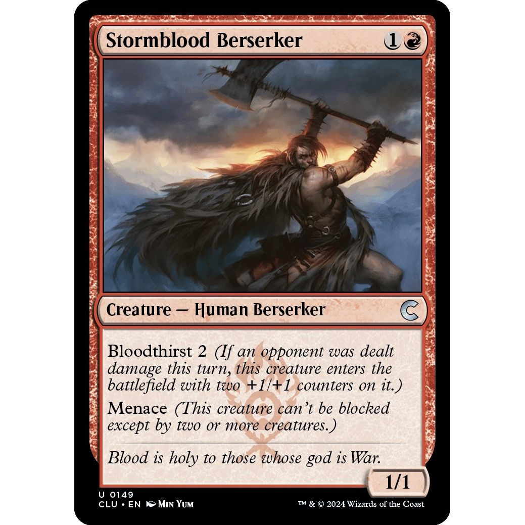 Image for Stormblood Berserker (149) (CLU) - Magic: The Gathering