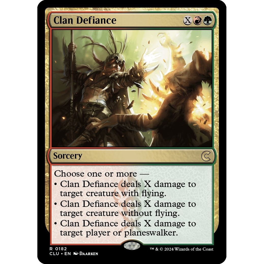 Image for Clan Defiance (182) (CLU) - Magic: The Gathering